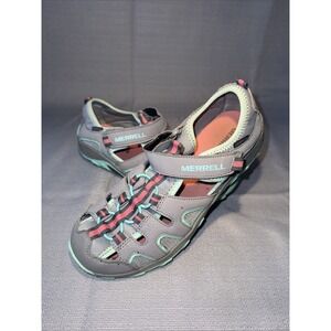 Merrell Hydro H2O Hiker Waterproof Sandal‎ Shoes Pink & Gray Size 5M Hiking